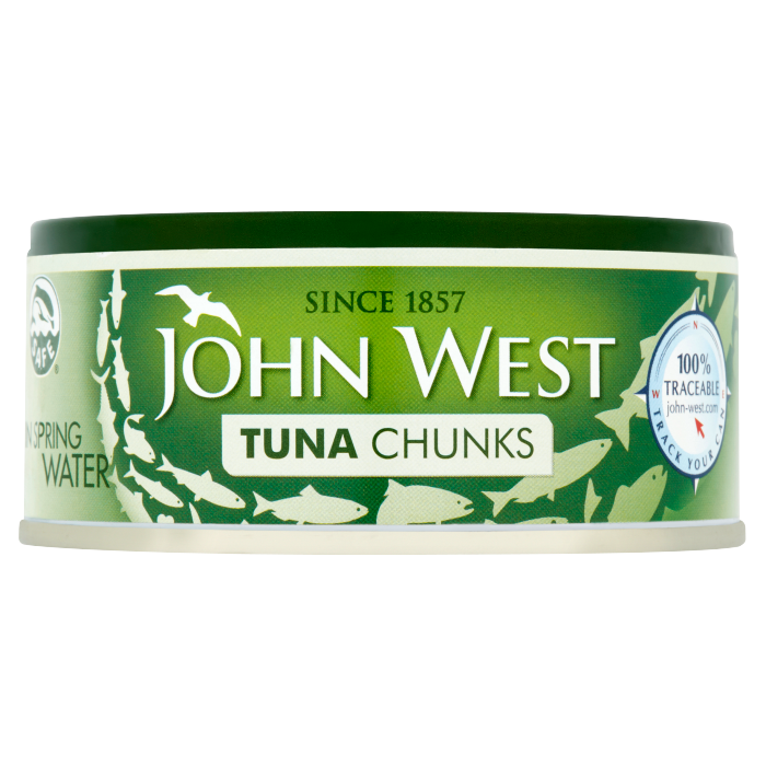 Tuna chunks in spring water - John West UK