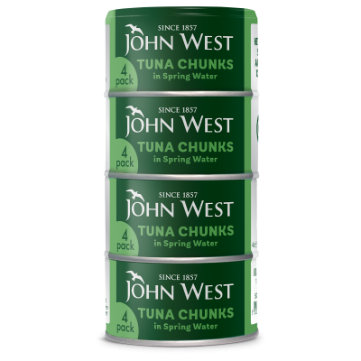 Tuna Chunks In Spring Water 4 Pack